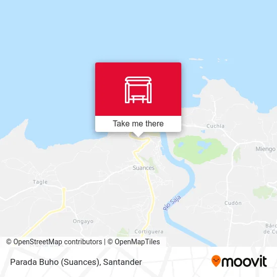 Parada Buho (Suances) map