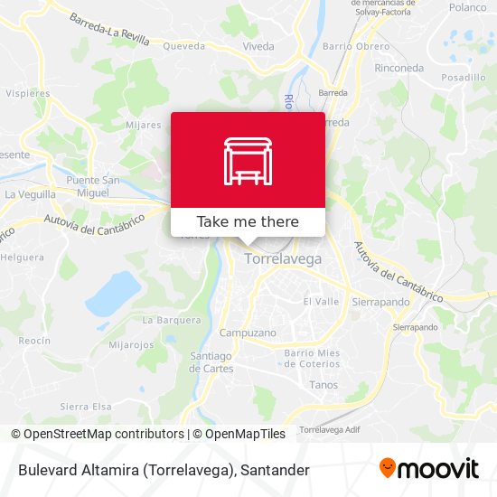 Bulevard Altamira (Torrelavega) map