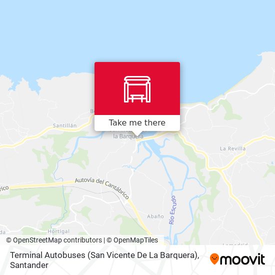 Terminal Autobuses (San Vicente De La Barquera) map