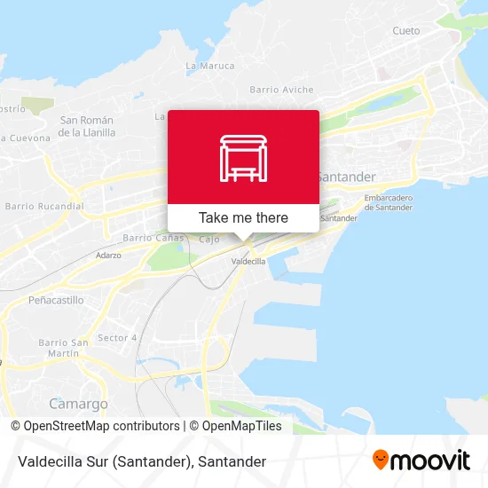 Valdecilla Sur (Santander) map