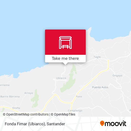 Fonda Fimar (Ubiarco) map