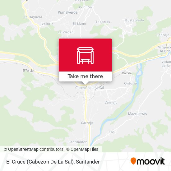 El Cruce (Cabezon De La Sal) map