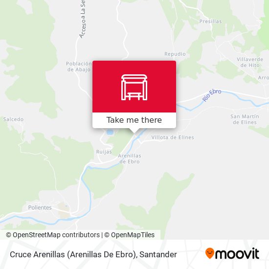 Cruce Arenillas (Arenillas De Ebro) map