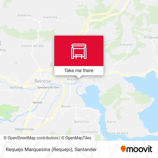 Requejo Marquesina map