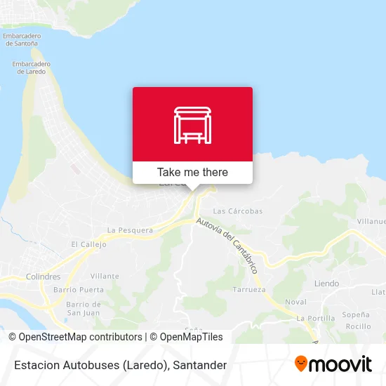Estacion Autobuses (Laredo) map