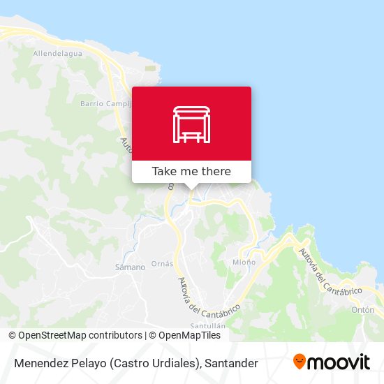 Menendez Pelayo (Castro Urdiales) map
