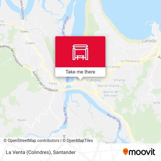 La Venta (Colindres) map