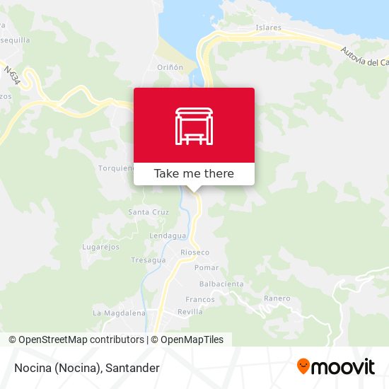 Nocina map