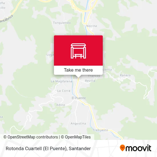 Rotonda Cuartell (El Puente) map