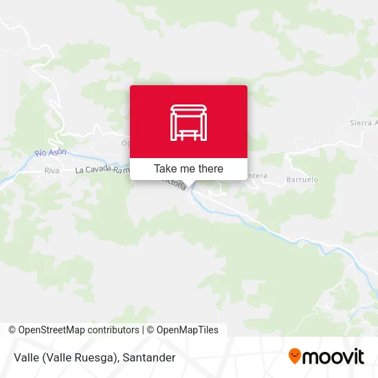 Valle (Valle Ruesga) map