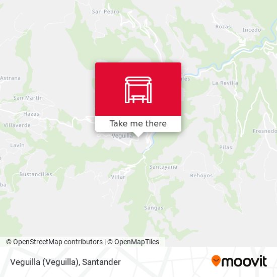 Veguilla map