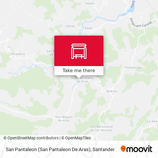 San Pantaleon (San Pantaleon De Aras) map