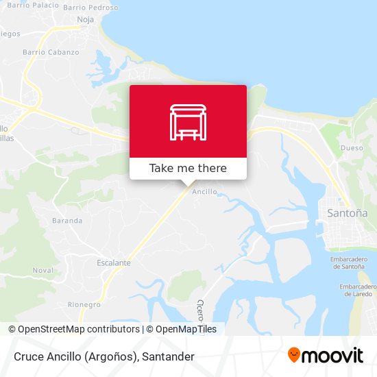 Cruce Ancillo (Argoños) map
