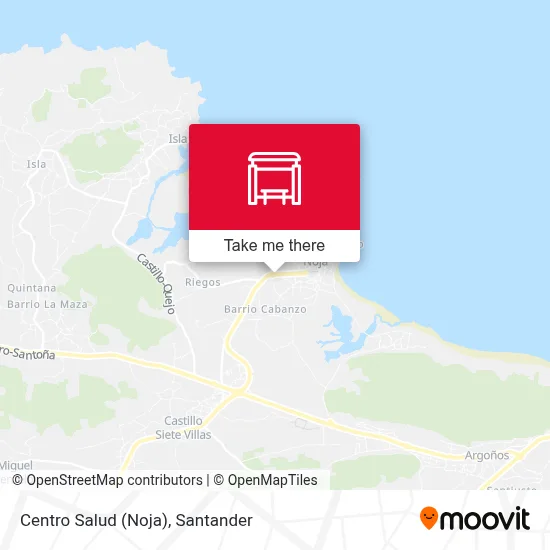 Centro Salud (Noja) map