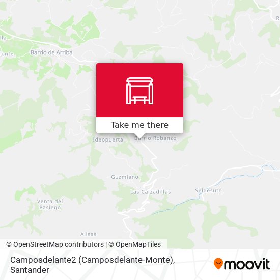 Camposdelante2 (Camposdelante-Monte) map