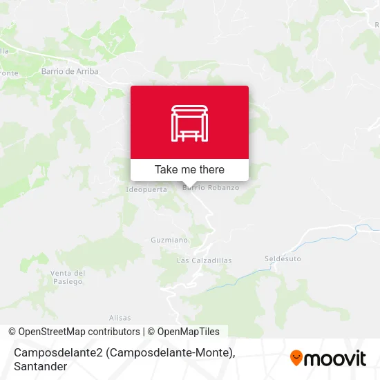 mapa Camposdelante2 (Camposdelante-Monte)