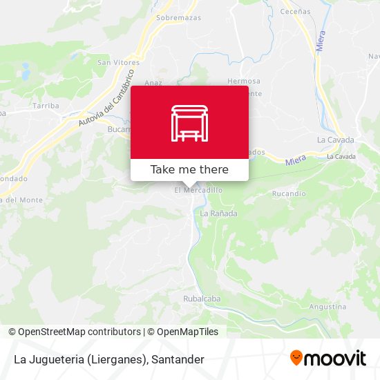 La Jugueteria (Lierganes) map