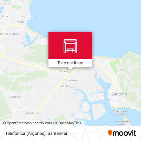 Telefonica (Argoños) map