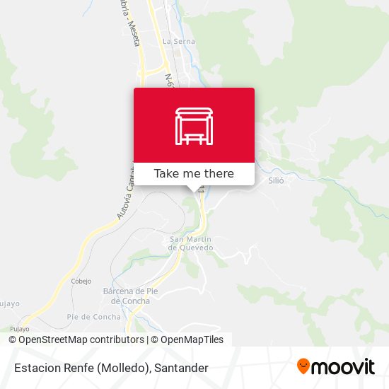 Estacion Renfe (Molledo) map