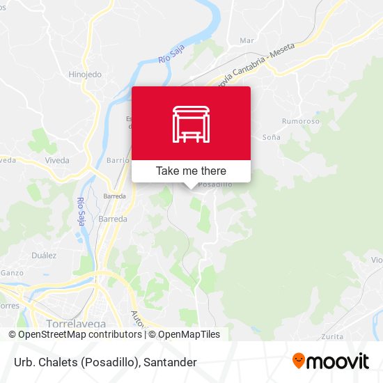Urb. Chalets (Posadillo) map