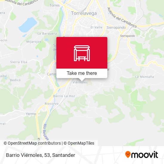 Barrio Viérnoles, 53 map
