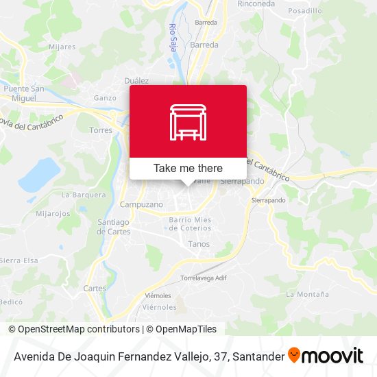 Avenida De Joaquin Fernandez Vallejo, 37 map