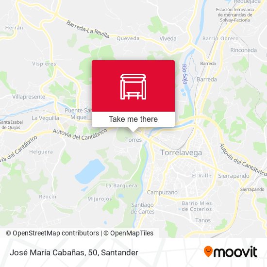 José María Cabañas, 50 map