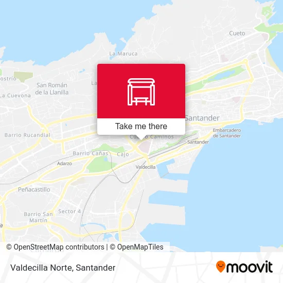 Valdecilla Norte map