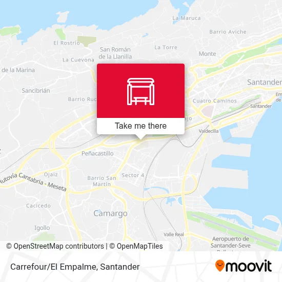 Carrefour/El Empalme map