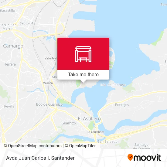 Avda Juan Carlos I map