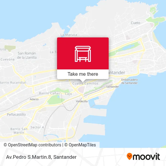 Av.Pedro S.Martin.8 map