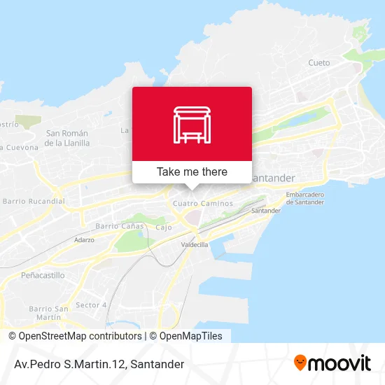 Av.Pedro S.Martin.12 map