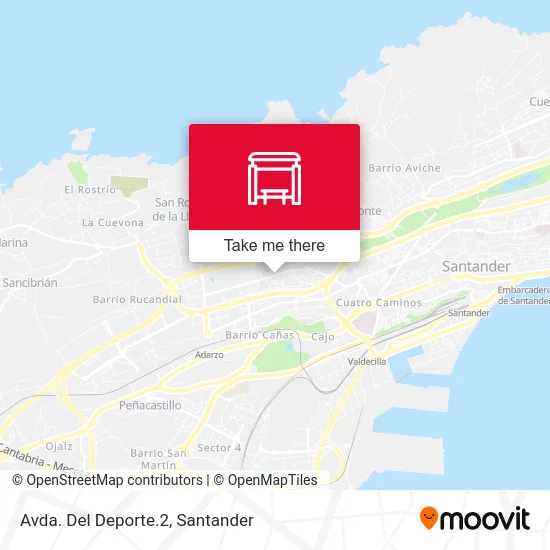 Avda. Del Deporte.2 map