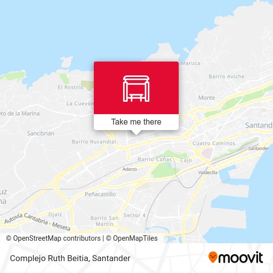 Complejo Ruth Beitia map