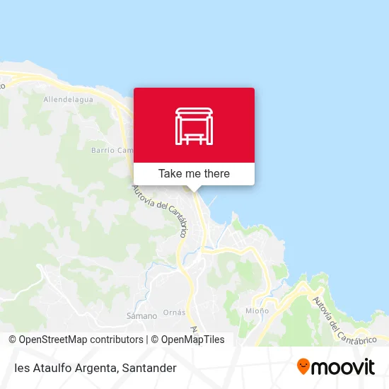 Ies Ataulfo Argenta map