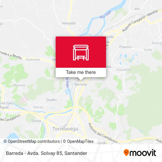 Barreda - Avda. Solvay 85 map