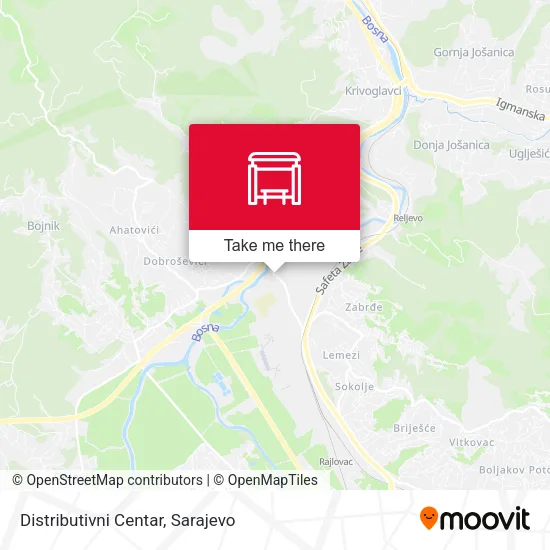 Distributivni Centar map