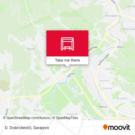 D. Dobroševići map