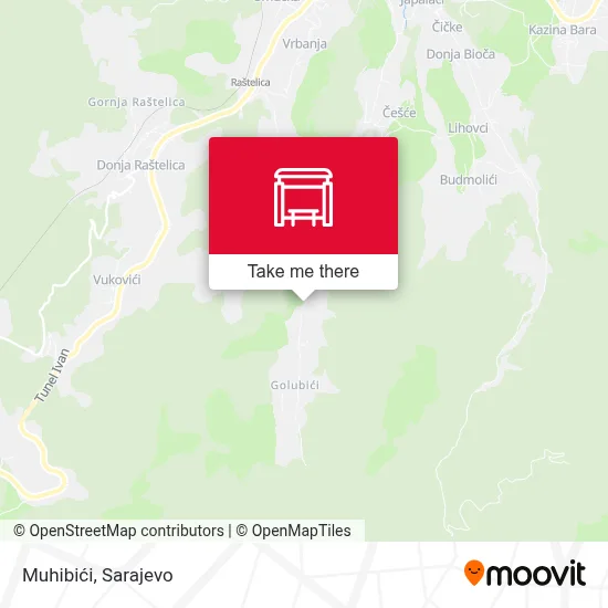 Muhibići map