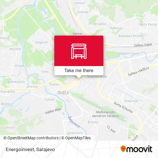 Energoinvest map