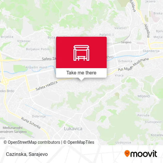 Cazinska map