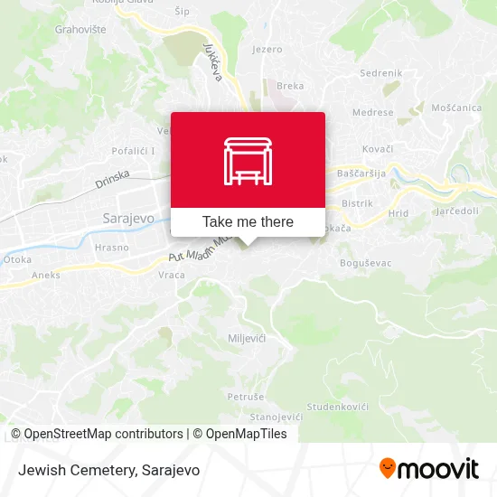 Jevrejsko Groblje map