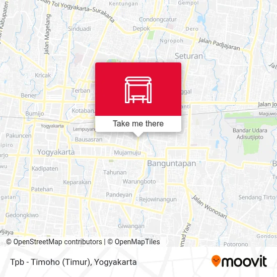 Tpb - Timoho (Timur) map