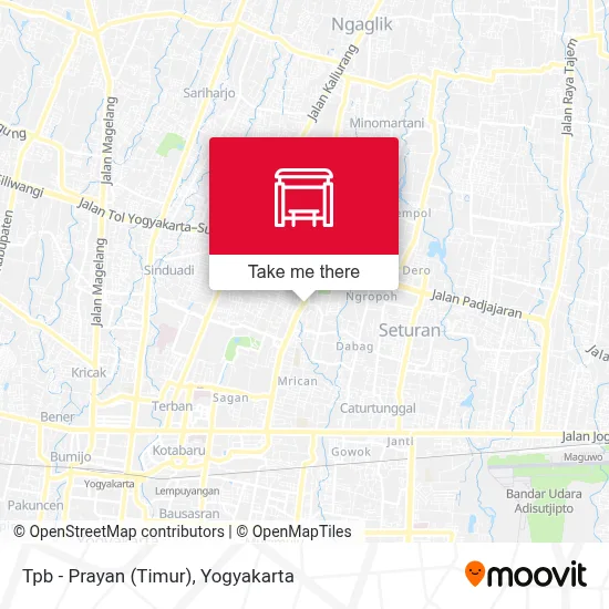 Tpb - Prayan (Timur) map