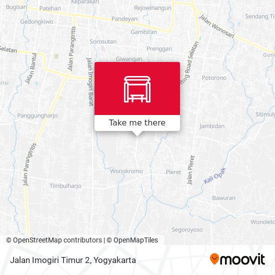 Jalan Imogiri Timur 2 map