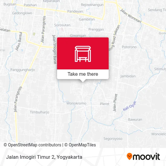 Jalan Imogiri Timur 2 map