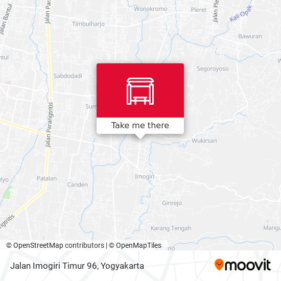 Jalan Imogiri Timur 96 map