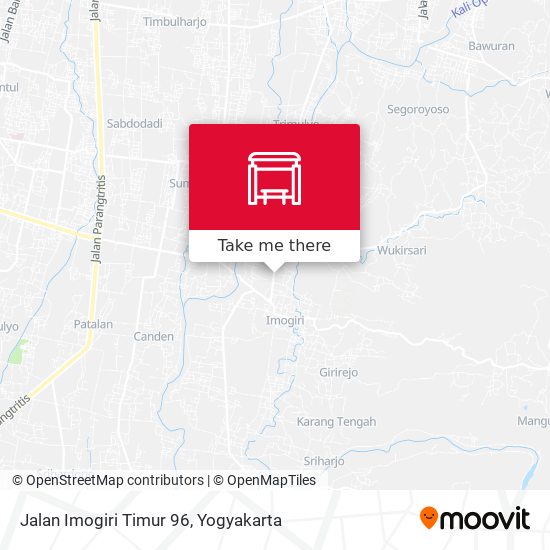 Jalan Imogiri Timur 96 map