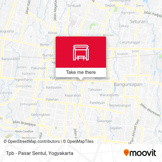 Tpb - Pasar Sentul map