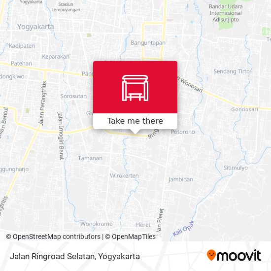 Jalan Ringroad Selatan map